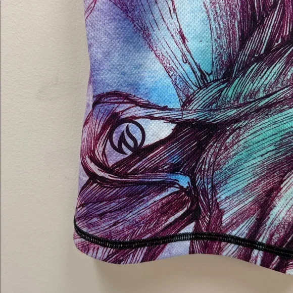 INKnBURN Atalanta Purple Blue Design Tank Top Women’s Sz Large! - Picture 7 of 7